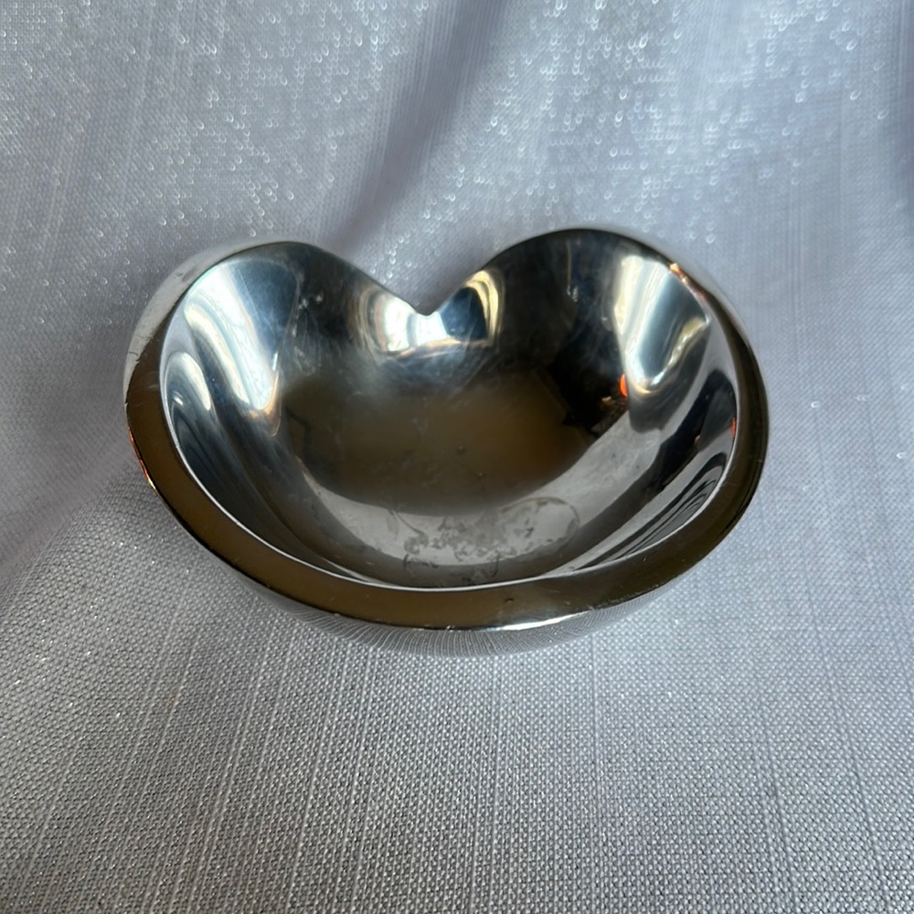 Nambe’ Silver Heart Bowl